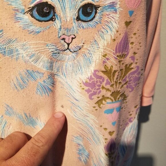 VINTAGE CAT LAS VEGAS SHIRT B19 - Picture 8 of 9